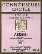 Buy Ardbeg 1990 Connoisseurs Choice Here!  Photo Courtesy of Gordon & MacPhail