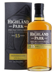 Highland Park 15 Year Old Single Malt Scotch Whisky 